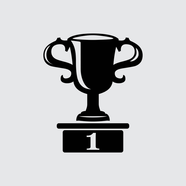 Kupa lapos ikon - Vektor, kép