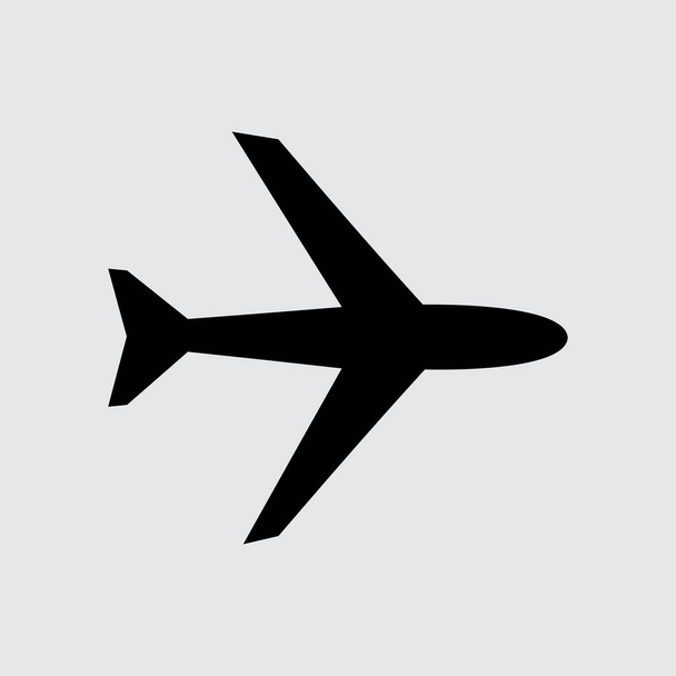 airplane flat icon - Vector, Image