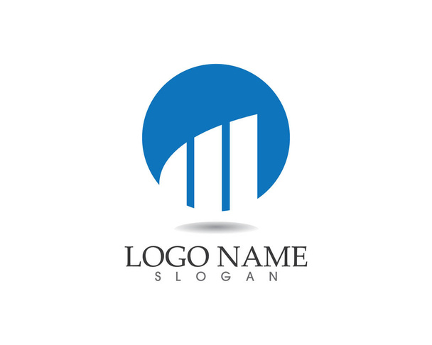 Business finance logo vector icons and vector - Vector, Image