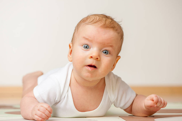 Dört aylık bebek - Fotoğraf, Görsel