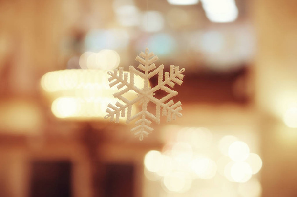 Christmas decorative snowflakes  - Foto, imagen