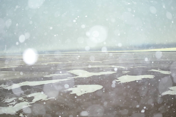 frozen lake in winter - Photo, Image
