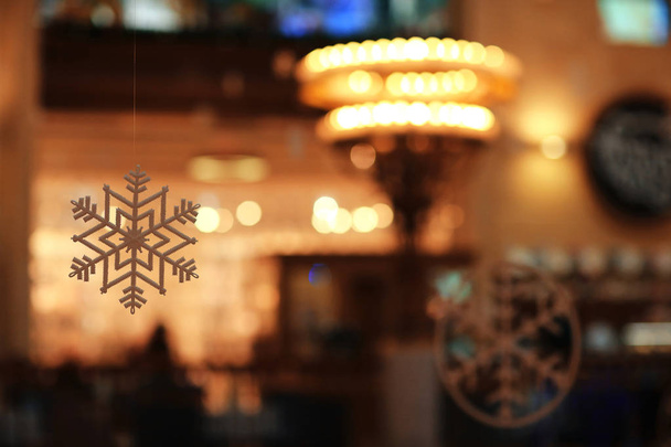 Christmas decorative snowflakes  - Foto, afbeelding