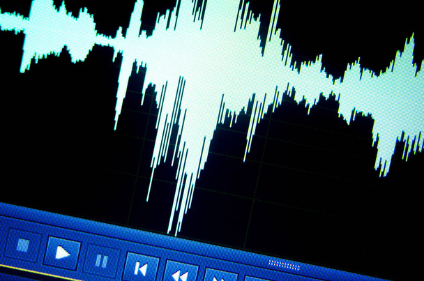 Zvuková nahrávka studio audio - Fotografie, Obrázek