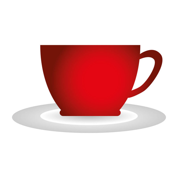 coffee cup drink isolated icon - Vettoriali, immagini