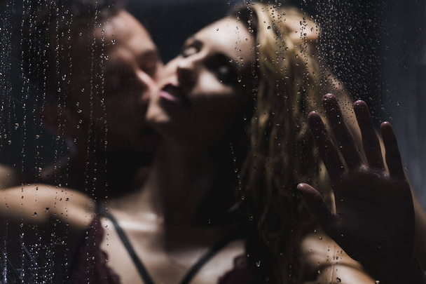 Sex under the shower - Фото, изображение