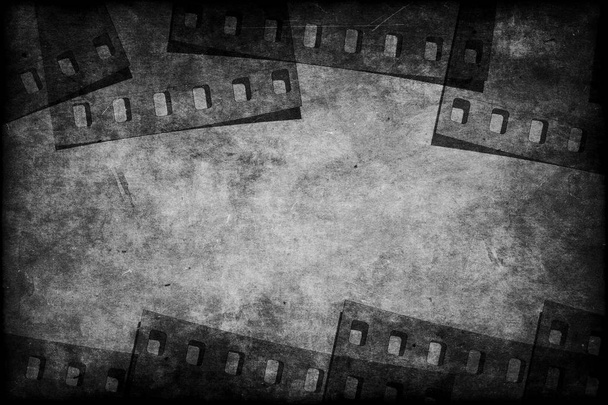 Szczotkowane film monochromatyczne tła z spase - Zdjęcie, obraz
