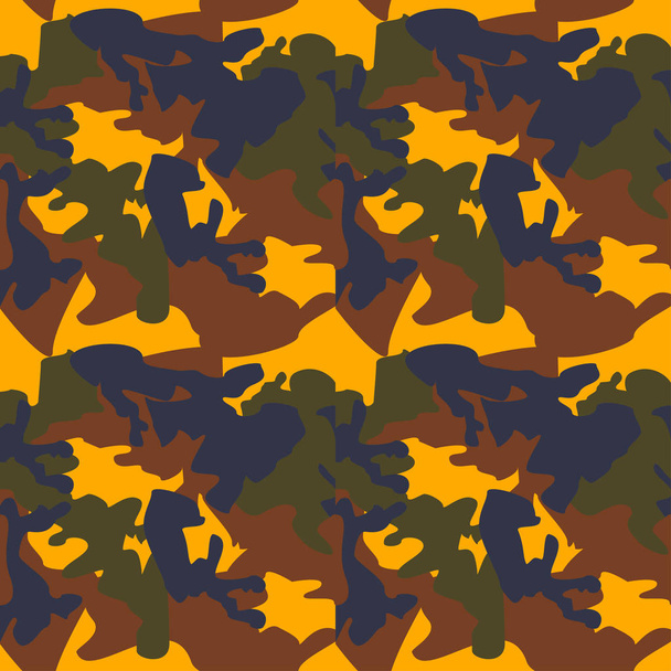 Camouflage modello sfondo senza cuciture stampa abbigliamento, ripetibile
 - Vettoriali, immagini