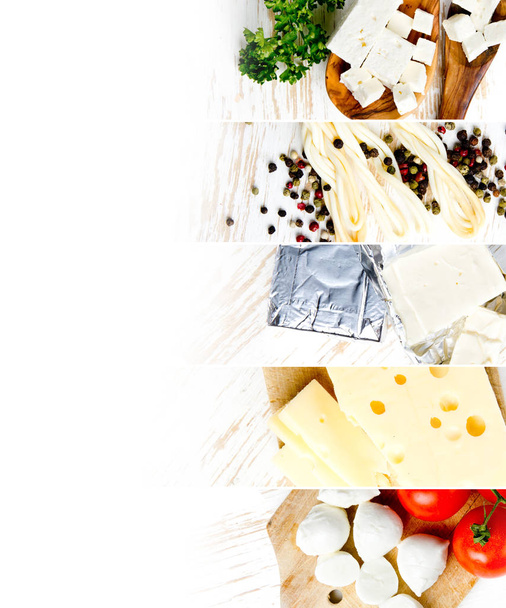 Cheese Mix Stripes - Foto, Imagem