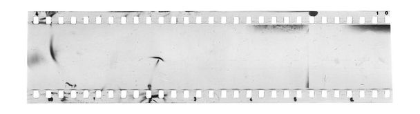 古いセルロイド フィルムのストリップ - 写真・画像