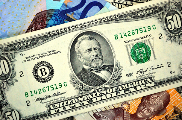 fünfzig amerikanische Dollar - Foto, Bild