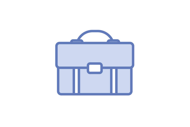 Επιχειρηματική τσάντα στυλ επίπεδη - Διάνυσμα, εικόνα