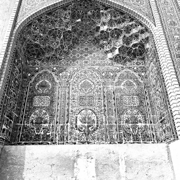 στο Ιράν την παλιά διακοσμητικά πλακάκια  - Φωτογραφία, εικόνα