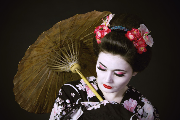 Geisha japonesa
 - Foto, imagen