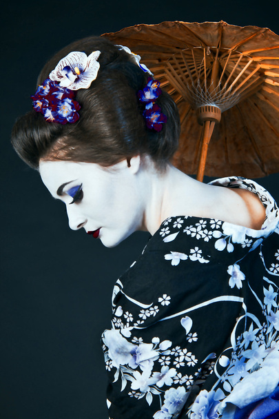 japanische Geisha - Foto, Bild