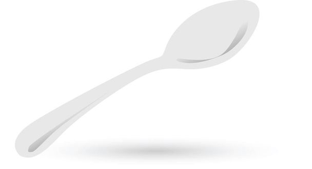 Spoon vettore isolato
 - Vettoriali, immagini