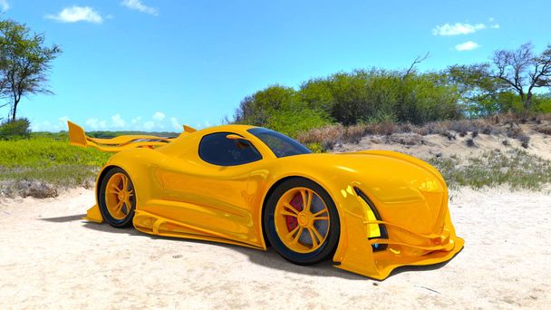 3D CG візуалізація спортивного автомобіля
 - Фото, зображення