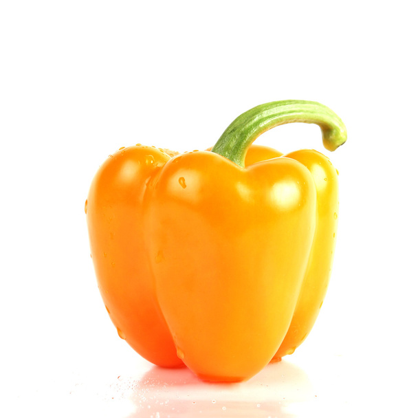Fresh Yellow pepper closeup - Fotografie, Obrázek