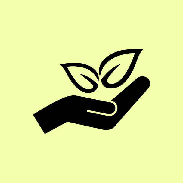 Eco symbol icon - Vector, Image