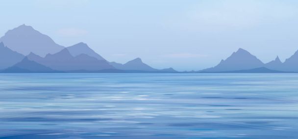 Poster Mar Océano Isla Paisaje Montaña Naturaleza Arte Bal 