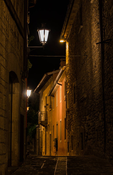 San Marino at Night II - Photo, Image