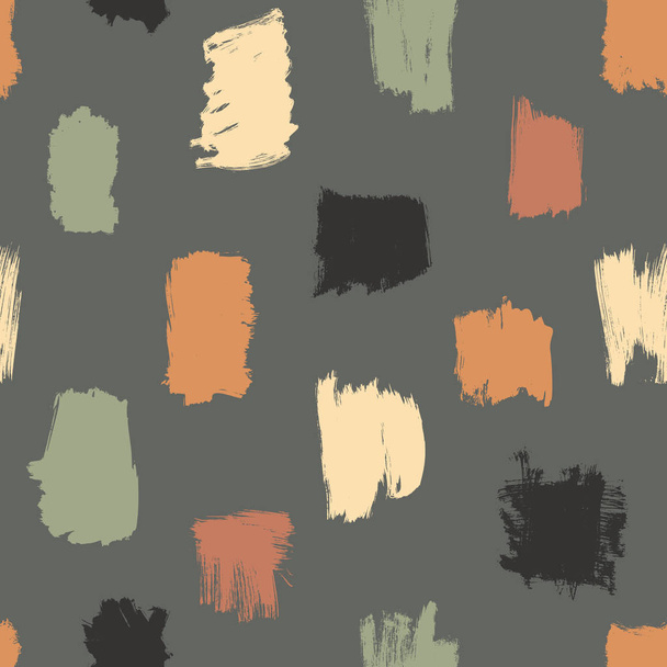 Seamless brush strokes pattern - Vecteur, image