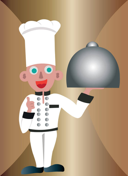 el chef superior
 - Vector, imagen