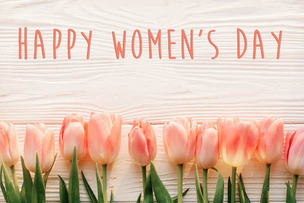 тюльпаны для счастливых женщин день
 - Фото, изображение