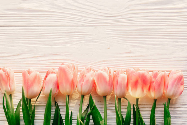 flores de tulipas rosa
 - Foto, Imagem