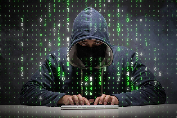 Молодий хакер в концепції безпеки даних
 - Фото, зображення