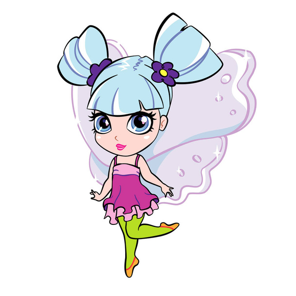 vector elf fairy girl - Vector, Image