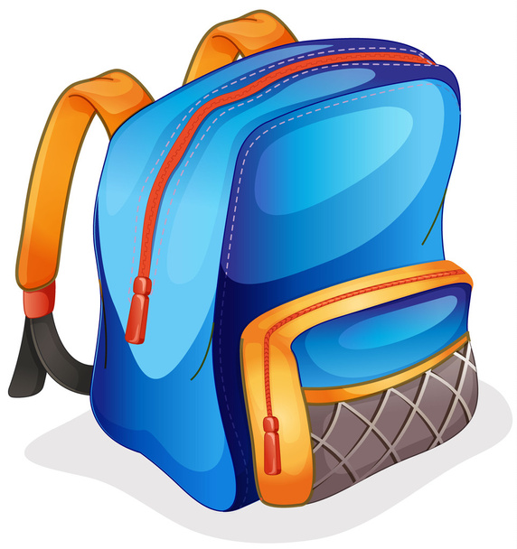 a school bag - Vector, Image