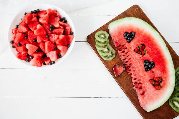Fresh juicy watermelon slice  - Fotografie, Obrázek