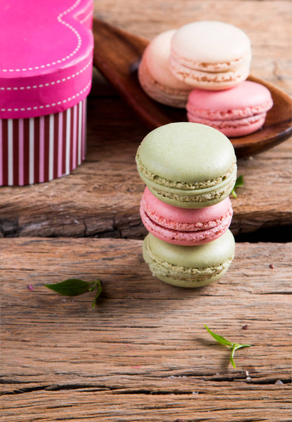 A french sweet delicacy, macaroons - Photo, image