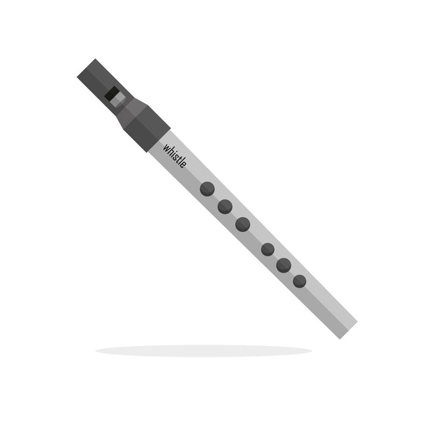 Tin whistle icon - Vector, Image