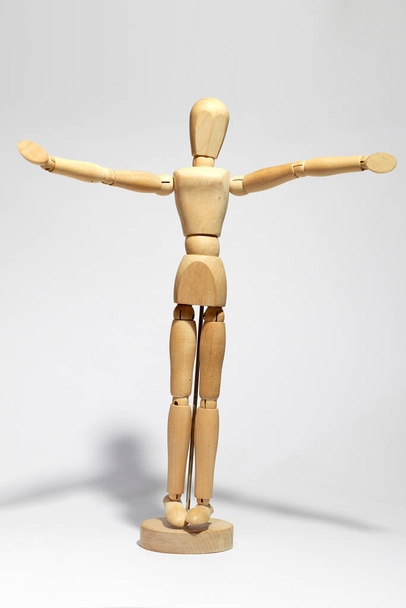 wooden figure concepts pleasure - Foto, immagini