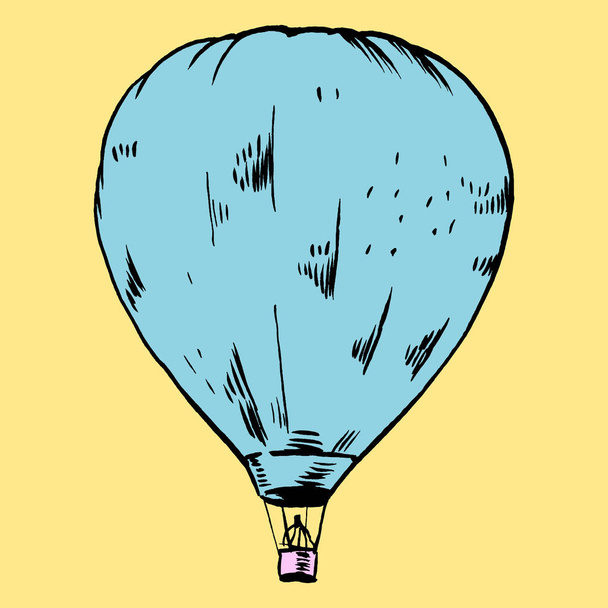 ilustracja wektorowa balon - Wektor, obraz