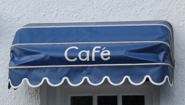 Café Entrance Doorway. - Fotoğraf, Görsel