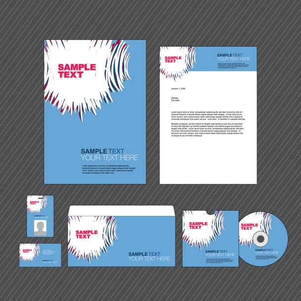 Business identity template - Vector, Image