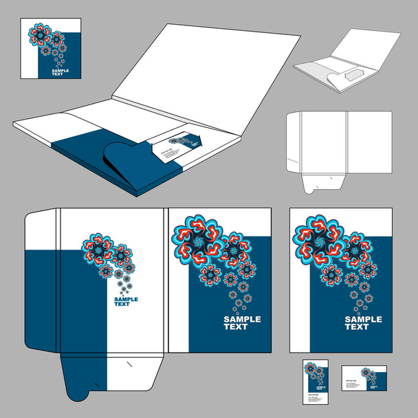 Folder design template. - Vector, Image