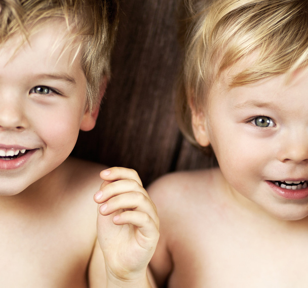 Smiling kids - Zdjęcie, obraz