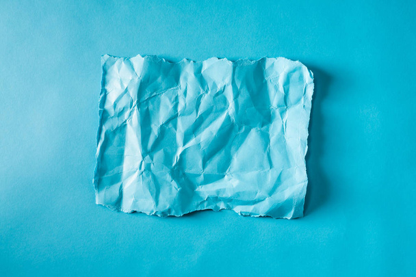 Piece of crumpled paper - Фото, изображение
