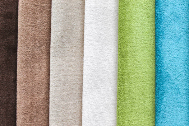 Samples in Blue, Green, Gray and Brown - Fotoğraf, Görsel