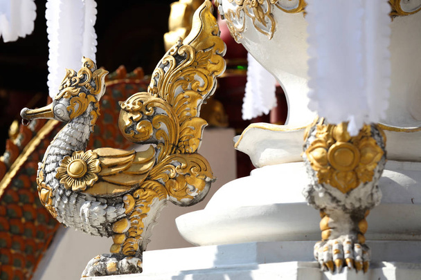 彫刻、建築、仏教、タイのシンボル - 写真・画像