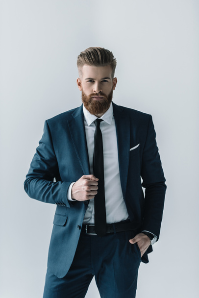Stylish bearded businessman - Fotografie, Obrázek