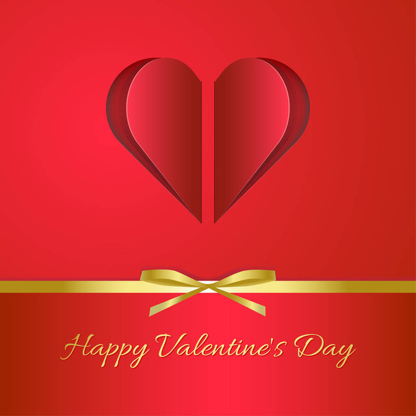 Card for Valentine's Day - Vector, Imagen