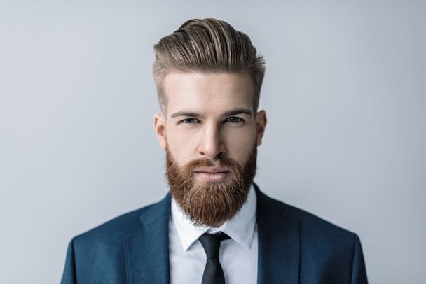 Stylish bearded businessman - Zdjęcie, obraz