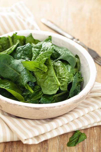Fresh spinach leaves. - Photo, image