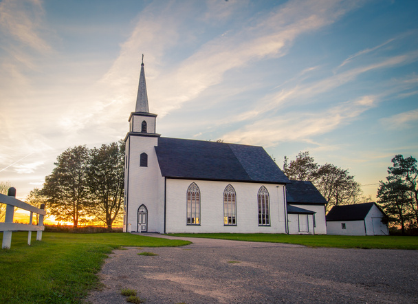 ländliche kirche in kanada - Foto, Bild