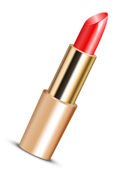 Vector illustration of red lipstick - Vector, afbeelding